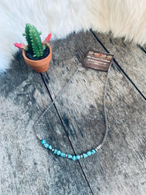 Load image into Gallery viewer, Genuine Kingman Turquoise Nugget Choker
