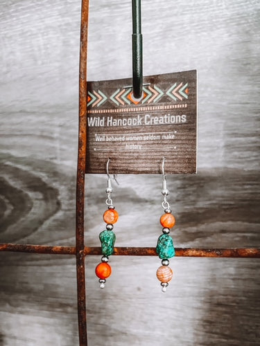 Turquoise earrings